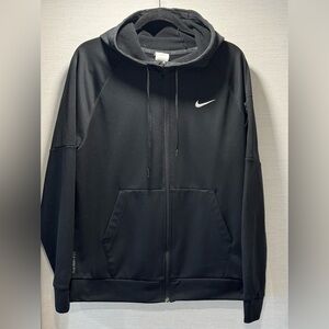 Nike Men’s Therma-FIT Full-Zip Training Hoodie - Black - Size Large - DQ4830-010